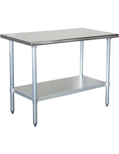 Commercial Work Table Stainless Steel Bottom Shelf 1000x600x900mm | DA-WTG600X1000