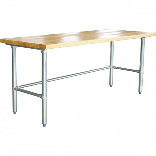 Bakery Work table Wood top 1800x600x900mm | DA-RWTG600X1800