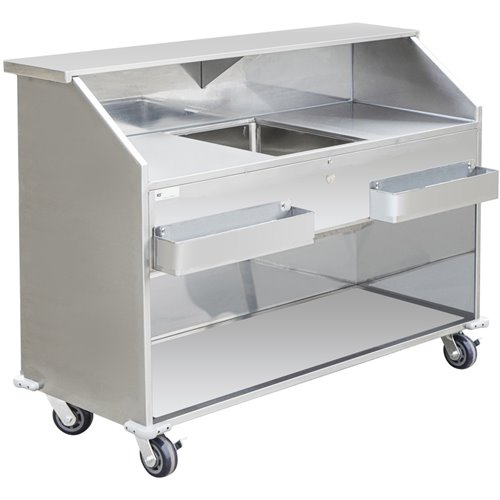 Commercial Portable Bar Stainless Steel 1550x580x1200mm | DA-PB2361SS