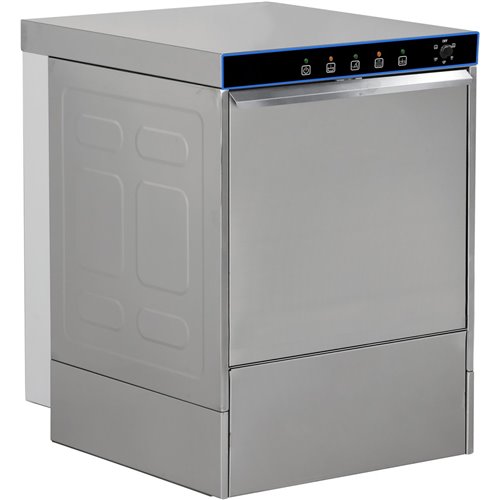 Commercial Dishwasher 540 plates/hour 500mm basket Drain pump Detergent pump Rinse aid pump 13A | DA-EMP500