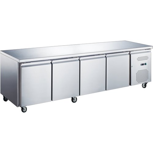 Commercial Refrigerated Counter 4 doors Depth 700mm | DA-RG41V