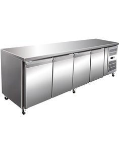 Commercial Freezer counter Ventilated 4 doors Depth 600mm | DA-FS41V