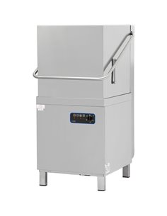 Pass Through Dishwasher 1080 plates Per hour, Rinse aid pump, Detergent pump 400V | DA-EMP1000