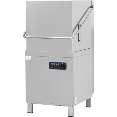 Pass Through Dishwasher 1080 plates Per hour, Rinse aid pump, Detergent pump 400V | DA-EMP1000