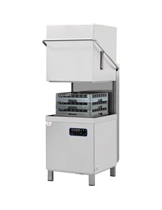 Pass Through Dishwasher 1080 plates Per hour, Rinse aid pump, Detergent pump 400V | DA-EMP1000 2