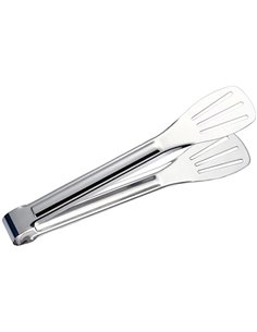 Catering Tongs 9'' Stainless steel | Stalwart DA-SFT0069