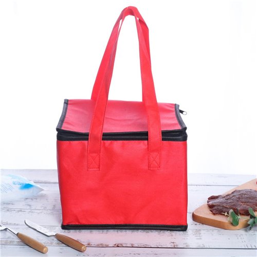 Oxford Cloth Food Delivery Thermo Carry Bag with Zipper 290x290x220mm | DA-OC292922