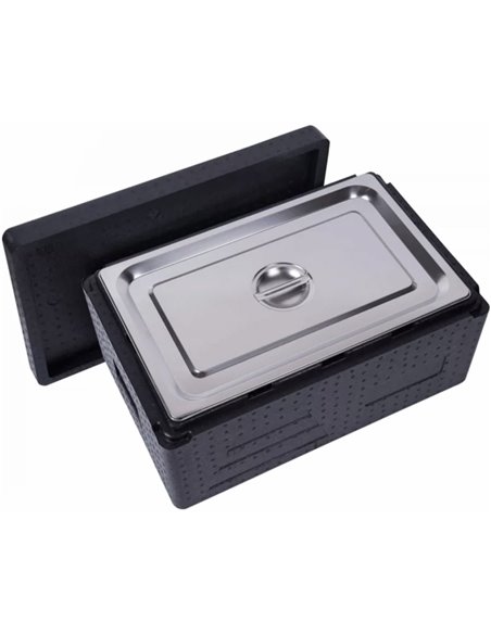 Top Loaded EPP Insulated Food Carrier / Thermo Box 34 Litre GN1/1 | Stalwart DA-EPP34