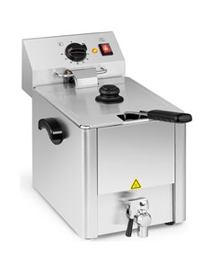 Commercial Deep fat Fryer 8 litres 3.25kW Countertop | Stalwart DA-HDF8