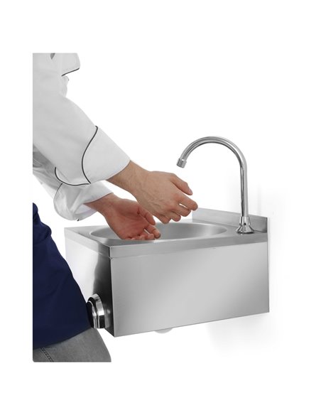 Commercial Hand wash sink Stainless steel Knee control | Stalwart VHWR44