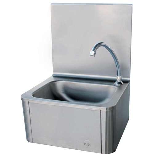 Commercial Hand wash sink Stainless steel Knee control Stainless steel | DA-THHWR43