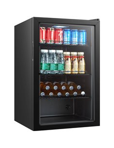Commercial Beverage cooler Glass door 115 litres | Stalwart DA-BG115