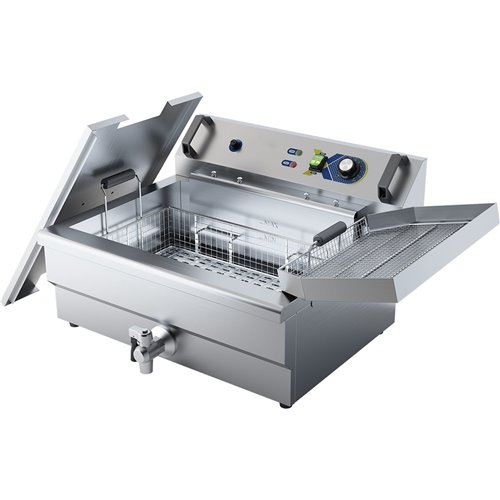 Commercial Fryer Electric 38 litres 6kW Countertop | Stalwart EF301V