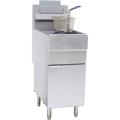 Commercial Gas Tube Fryer 20L Free Standing 26.4kW | DA-GF90