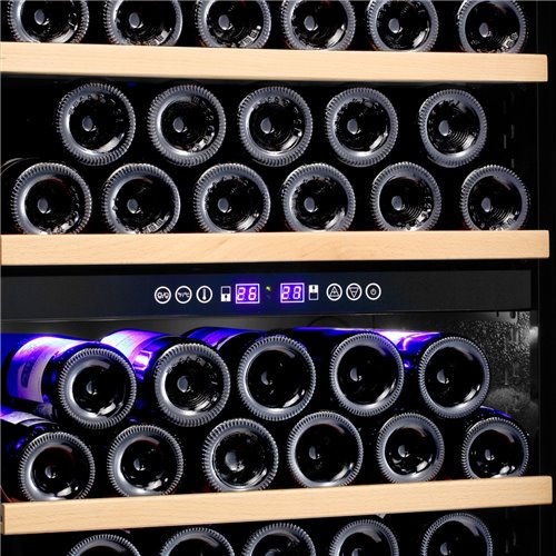 Commercial Wine Fridge Dual zone 182 bottles | DA-YC450DZ