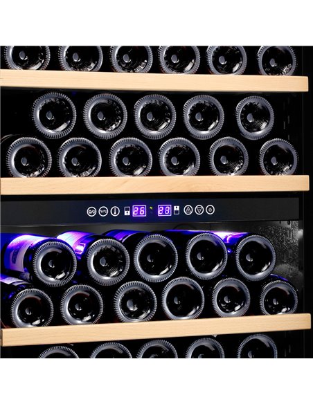 Commercial Wine Fridge Dual zone 182 bottles | DA-YC450DZ