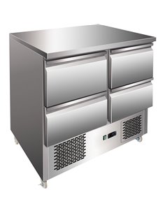 Refrigerated Prep Counter 4 drawers | DA-4DS11