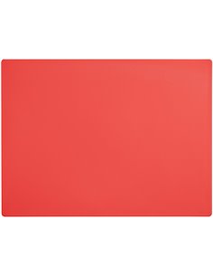530mm x 325mm High Density Commercial Cutting Board in Red | DA-4740R