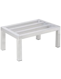 Commercial Aluminum Dunnage Rack 610x460x300mm 750kg loading | DA-ADR182412