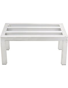 Commercial Aluminum Dunnage Rack 610x460x300mm 750kg loading | DA-ADR182412 2