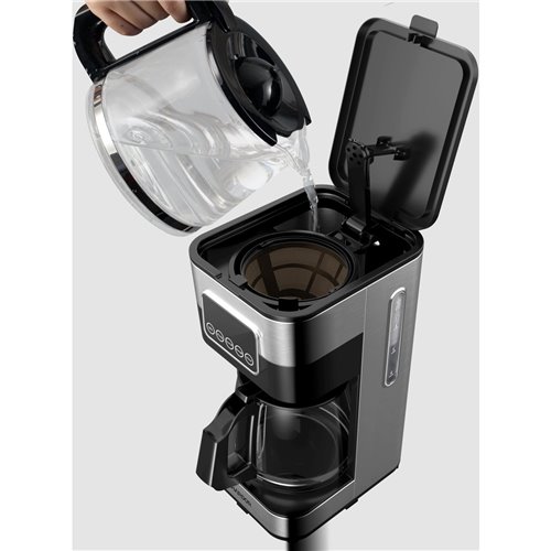 Commercial Filter Coffee Automatc Drip Fill 1 glass jug 1 hotplate | Stalwart DA-CM615S