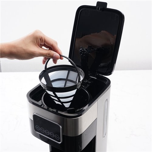 Commercial Filter Coffee Automatc Drip Fill 1 glass jug 1 hotplate | Stalwart DA-CM615S