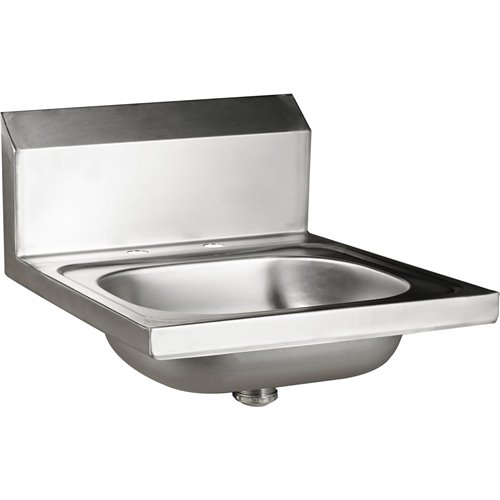 Wall mounted Hand Sink Deck mounted faucet Stainless steel | Stalwart HS17DH