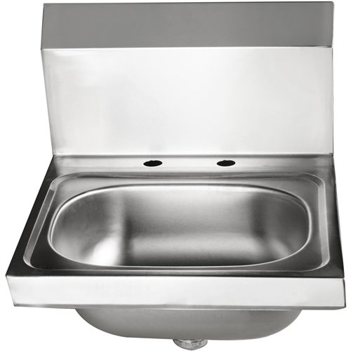 Wall mounted Hand Sink Deck mounted faucet Stainless steel | Stalwart HS17DH