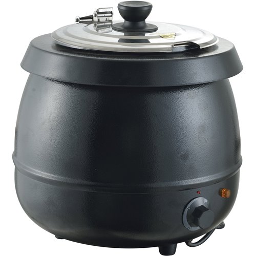 Commercial Soup kettle Black 10 litres | Stalwart ESK01A