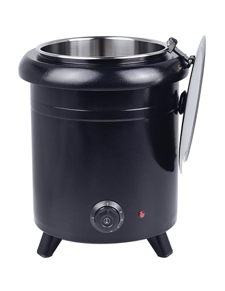 Commercial Soup kettle Black 10 litres | Stalwart DA-VICSWI10