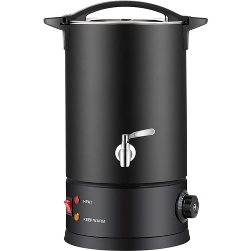 Commercial Water Boiler Double wall 45 litres Black | Stalwart DA-VICWBWB45