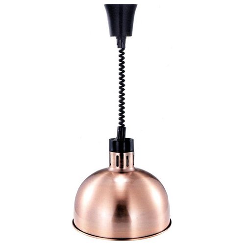 Rise &amp Fall Dome Heat Lamp Bronze Rose Gold | DA-A65121507