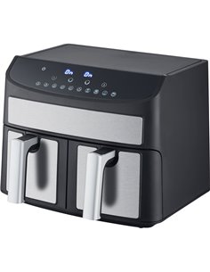 Countertop Air Fryer 2 x 3.5 Litre 1.7kW | Stalwart ADDP003N