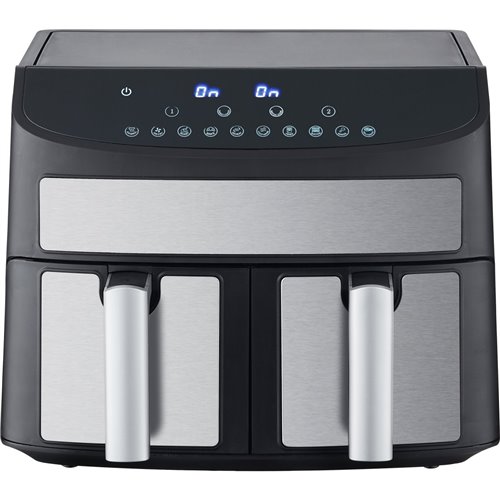 Countertop Air Fryer 2 x 3.5 Litre 1.7kW | Stalwart ADDP003N