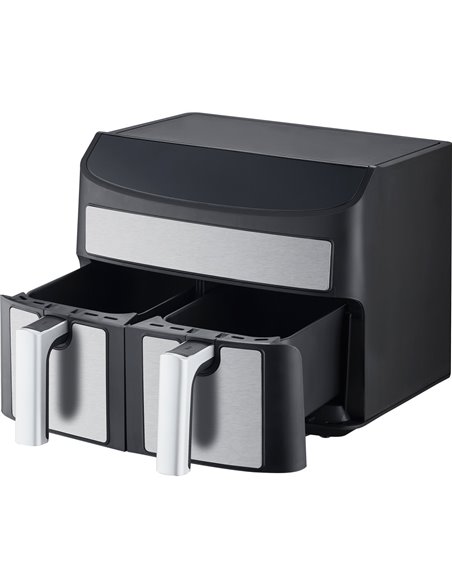 Countertop Air Fryer 2 x 3.5 Litre 1.7kW | Stalwart ADDP003N
