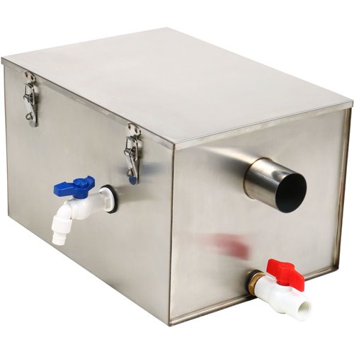 Grease trap Fat separator Stainless steel 65 litres | Stalwart DA-GTB65L
