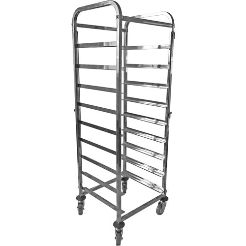 Commercial Dishwasher Basket Trolley Stainless steel 9 levels 550x510x1700mm | Stalwart DA-RT5509