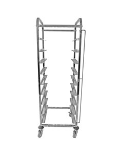 Commercial Dishwasher Basket Trolley Stainless steel 9 levels 550x510x1700mm | Stalwart DA-RT5509 2