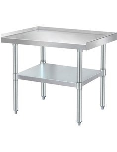 Equipment Stand/Low Table with 3 side upstand 600x760x600mm | DA-ES4187660