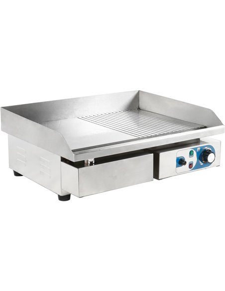 Commercial Griddle Smooth/Ribbed Medium 1 zone 3kW Electric | DA-WHEG818AFR