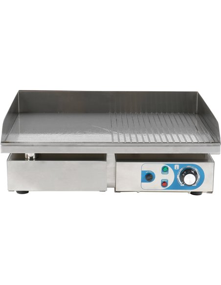 Commercial Griddle Smooth/Ribbed Medium 1 zone 3kW Electric | DA-WHEG818AFR
