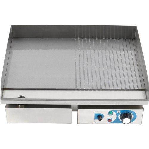 Commercial Griddle Smooth/Ribbed Medium 1 zone 3kW Electric | DA-WHEG818AFR