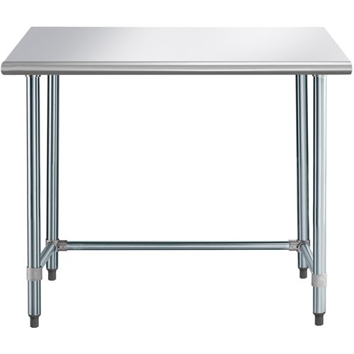 Commercial Work table Stainless steel No bottom shelf 1220x610x900mm | DA-WTGOB2448418