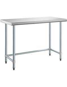 Commercial Work table Stainless steel No bottom shelf 1520x610x900mm | DA-WTGOB2460418