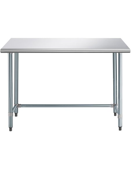 Commercial Work table Stainless steel No bottom shelf 1520x610x900mm | DA-WTGOB2460418