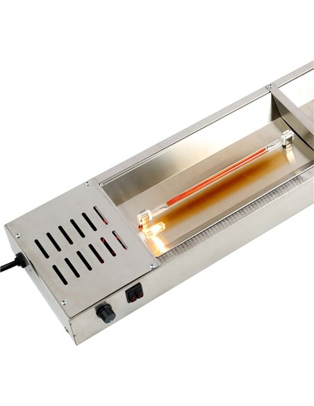 Commercial Gantry with Strip heater &amp Lighting 1500mm | DA-XDHHB15001T