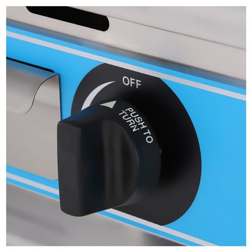 Commercial Gas Griddle Smooth plate 1 zone 3kW Countertop | DA-GG360