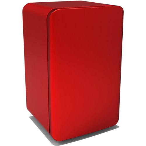 Retro Fridge Undercounter 68 litres Red A+ | DA-XR76R