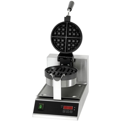 Commercial Premium Waffle maker Round Digital control Single | DA-WB03D