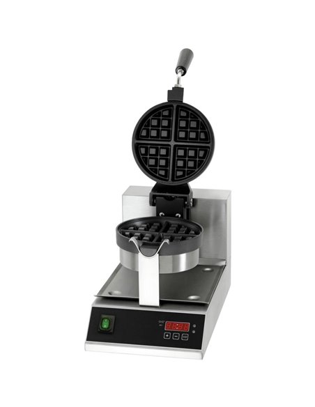 Commercial Premium Waffle maker Round Digital control Single | DA-WB03D